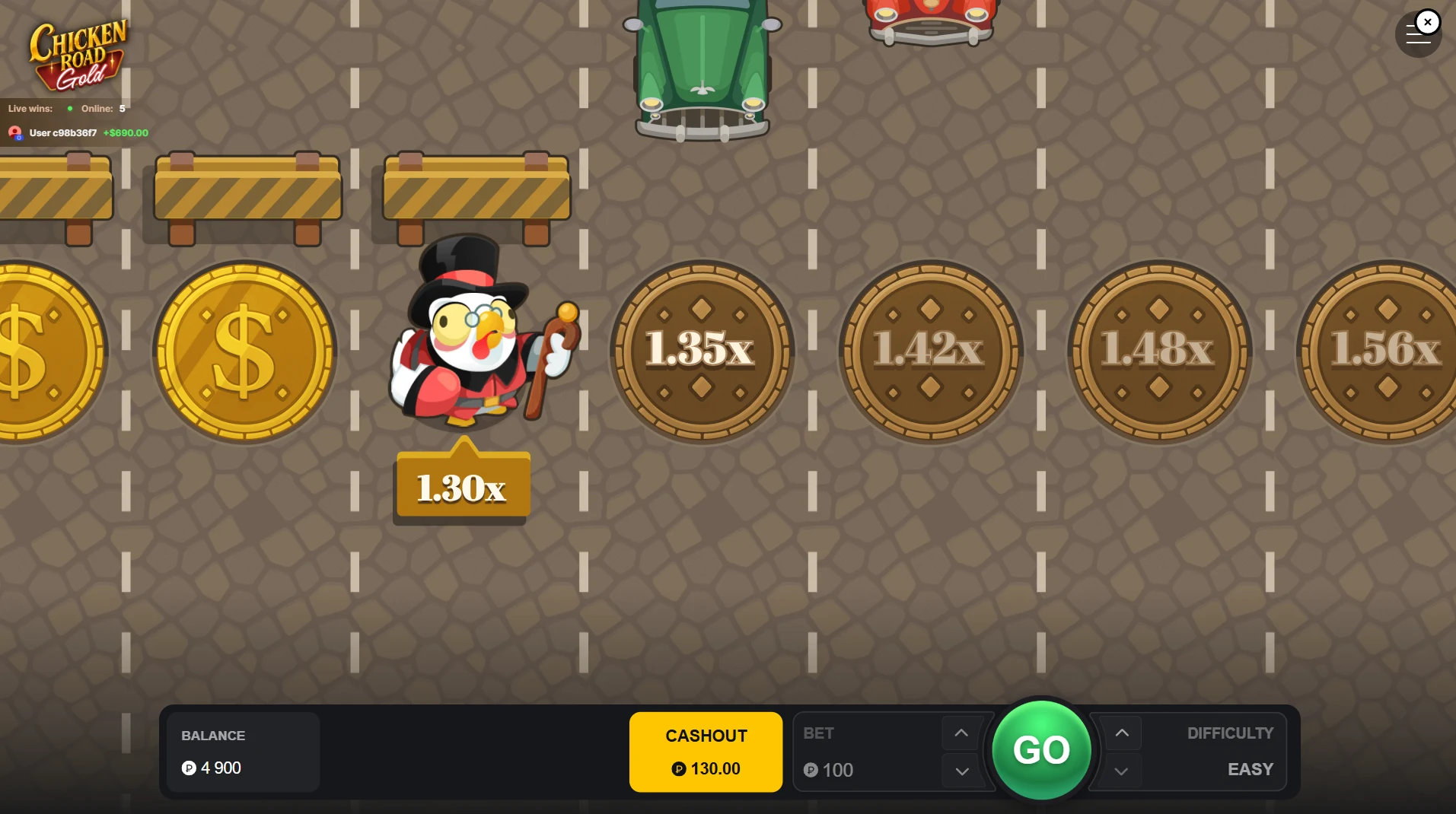 chicken road gold game